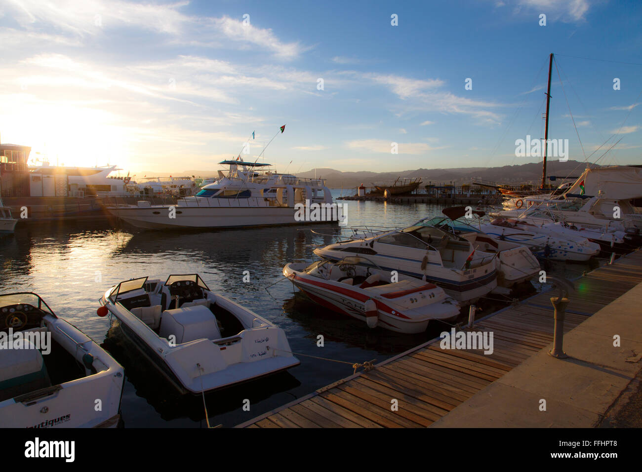 The gulf of Aqaba , by the red sea Stock Photo