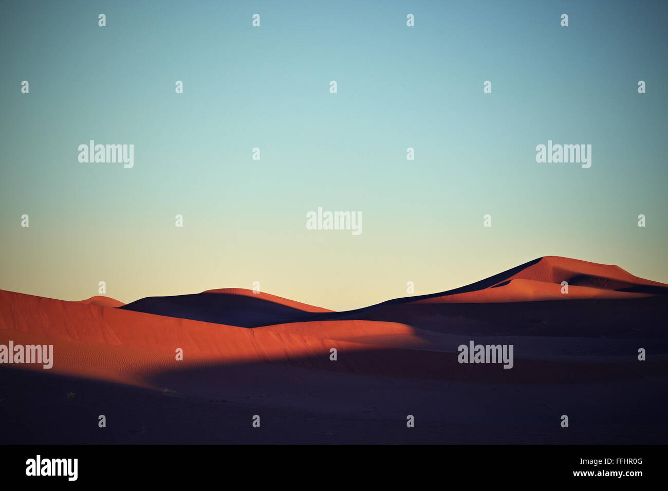 sand Sahara desert in Morocco near Mhamid Stock Photo - Alamy
