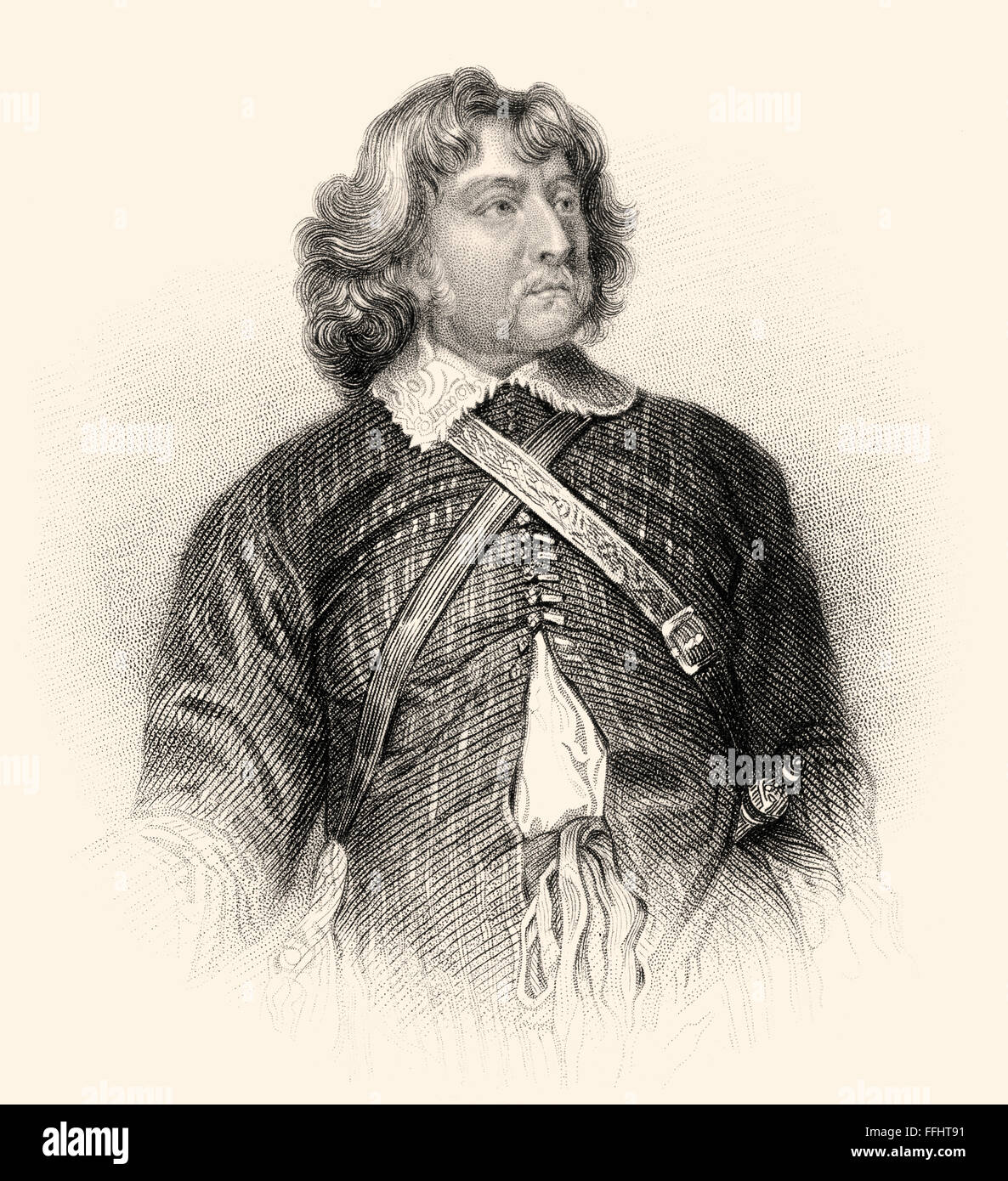 William Feilding, 1st Earl of Denbigh, c. 1587-1643, an English naval ...