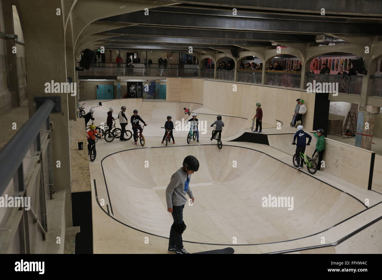 The Source Park Hastings The Worlds Largest underground skate park