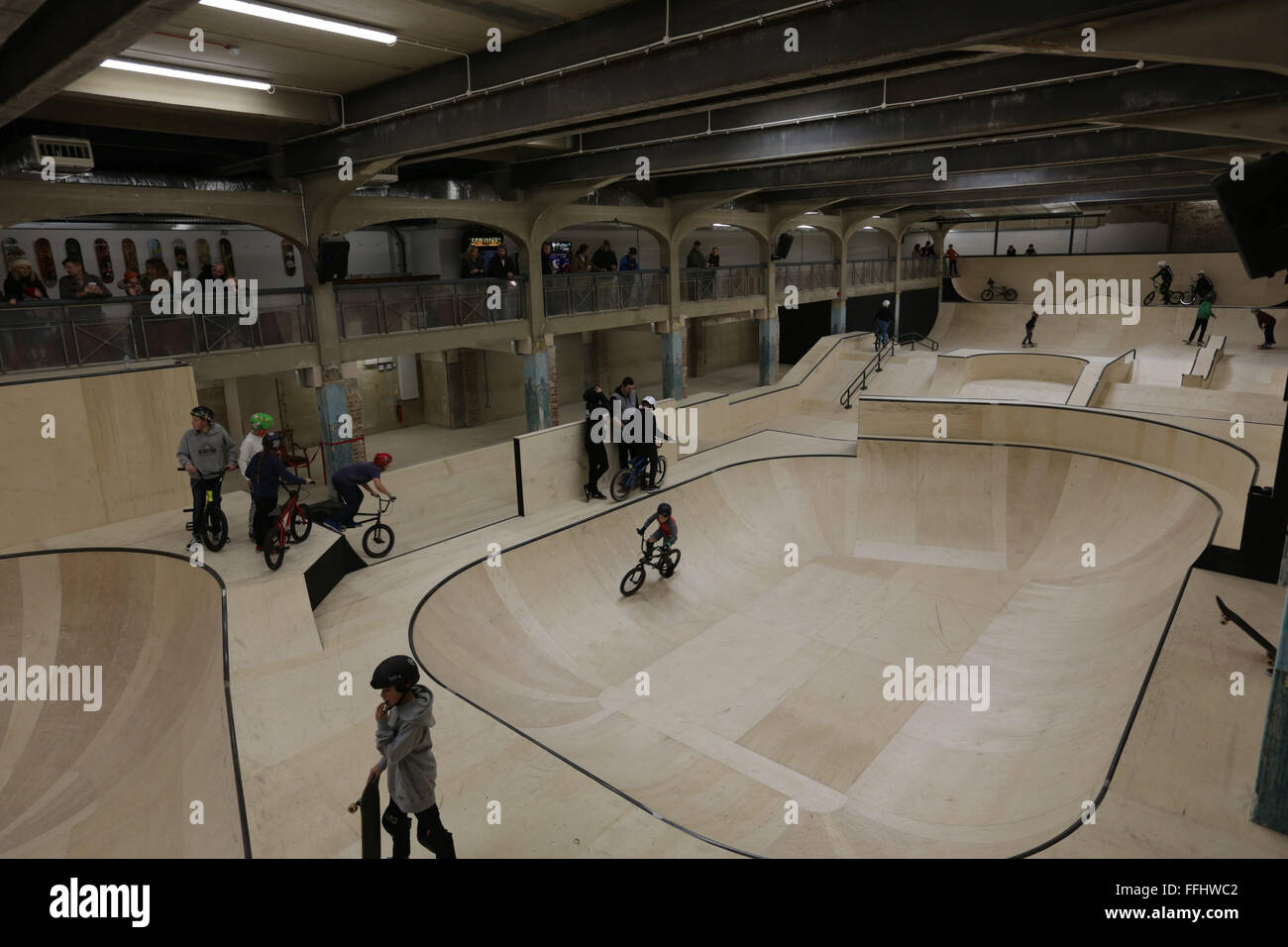 The Source Park Hastings The Worlds Largest underground skate park