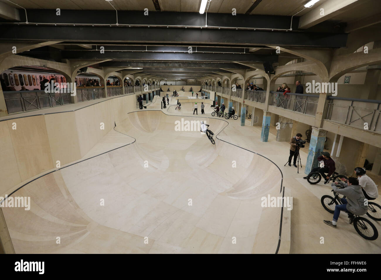 The Source Park Hastings The Worlds Largest underground skate park
