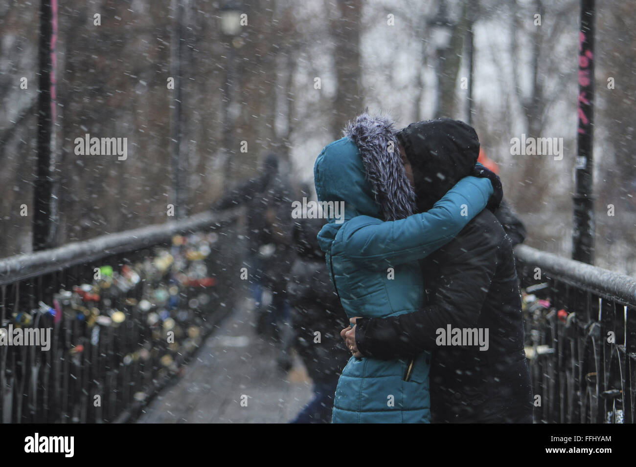 Kiev, Ukraine. 14th Feb, 2016. Today the world celebrates Valentine's