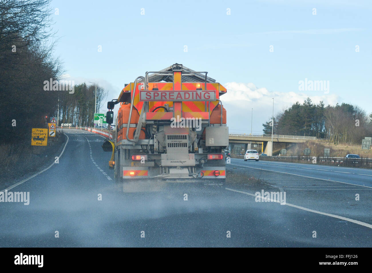 Scotch corner a1 lorry hi-res stock photography and images - Alamy