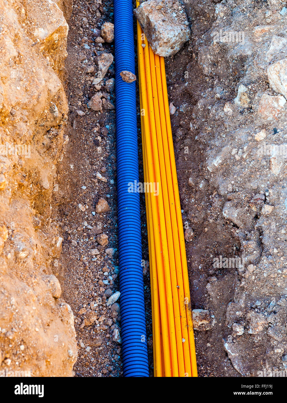 Telephone underground cables hires stock photography and images Alamy