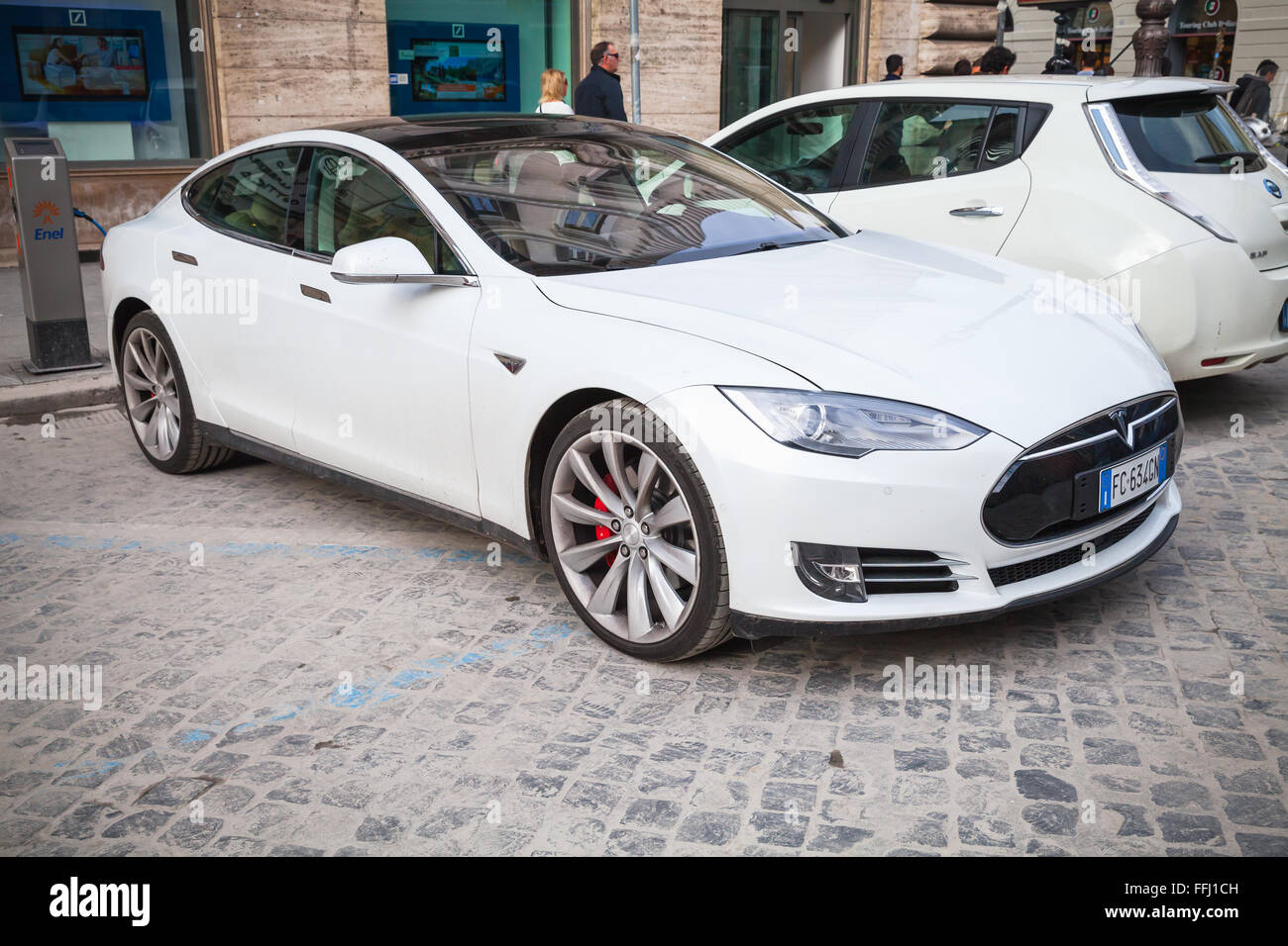 Tesla Model S White