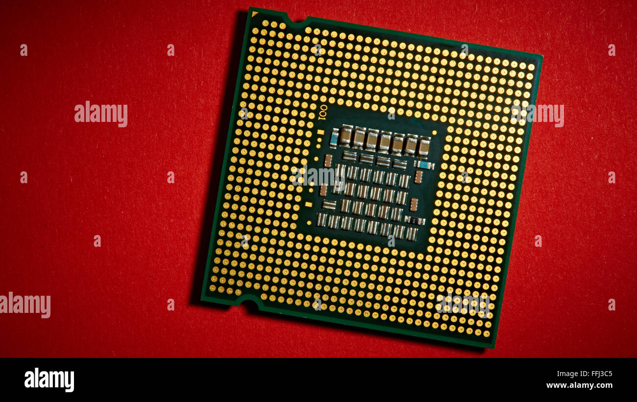 Computer processors CPU Stock Photo