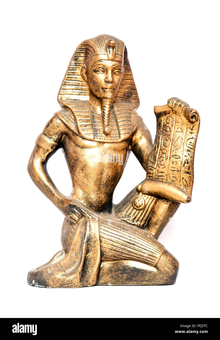old Egyptian pharaoh Statue Stock Photo - Alamy