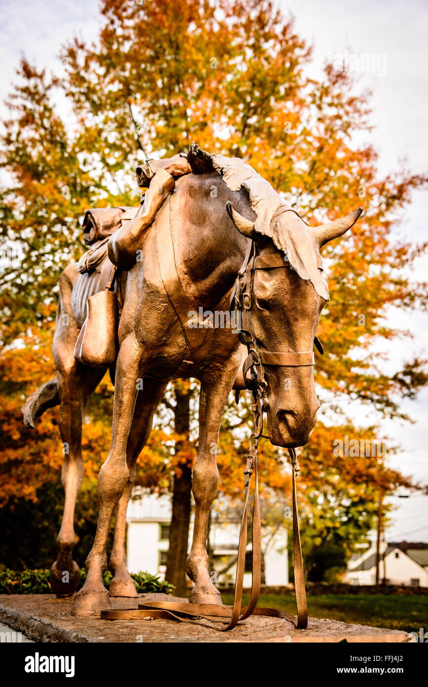 Civil War Horse Sculpture, National Sporting Library & Museum, 102 The