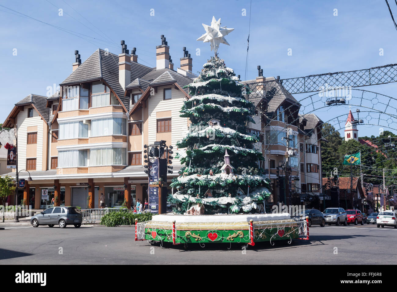 Christmas Tree Gramado Brazil Stock Photo - Alamy