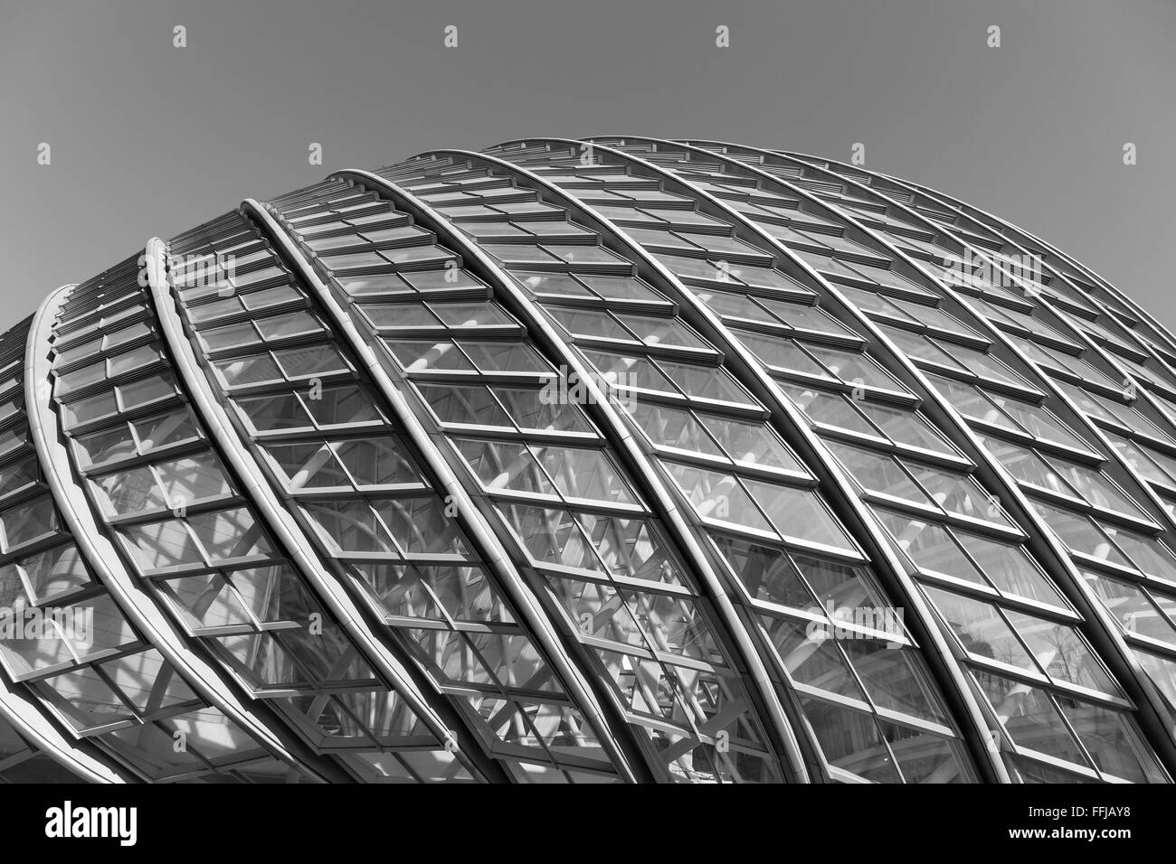 Beijing, China. February 2016 - Contemporary architecture in the Chinese Capital. Stock Photo