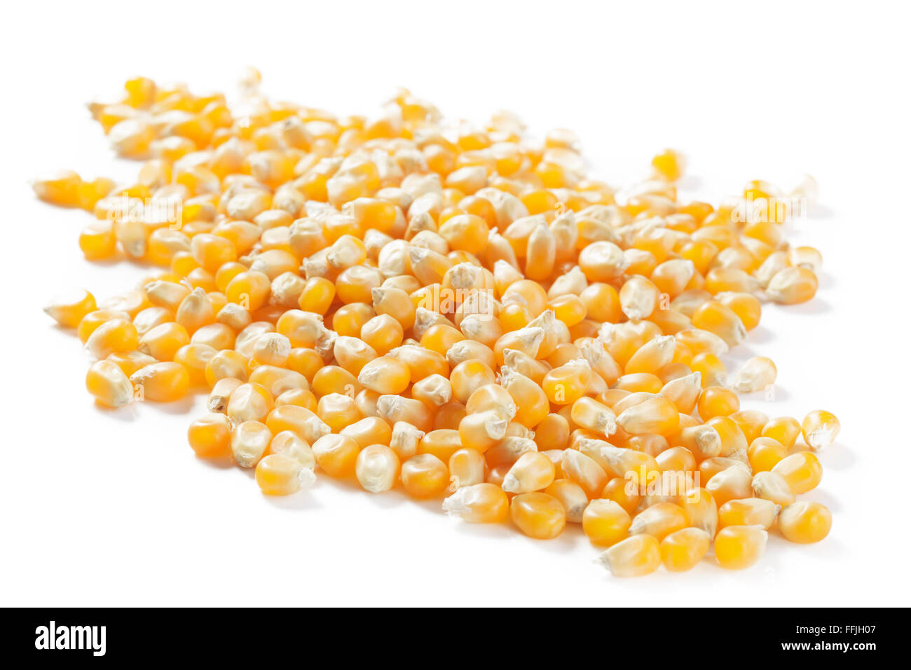 Popping corn Stock Photo