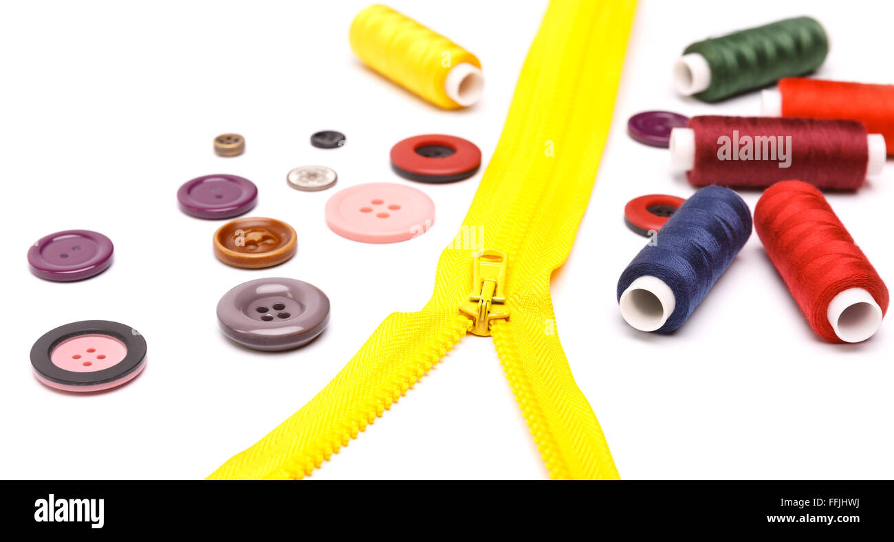 the sewing accessories Stock Photo Alamy