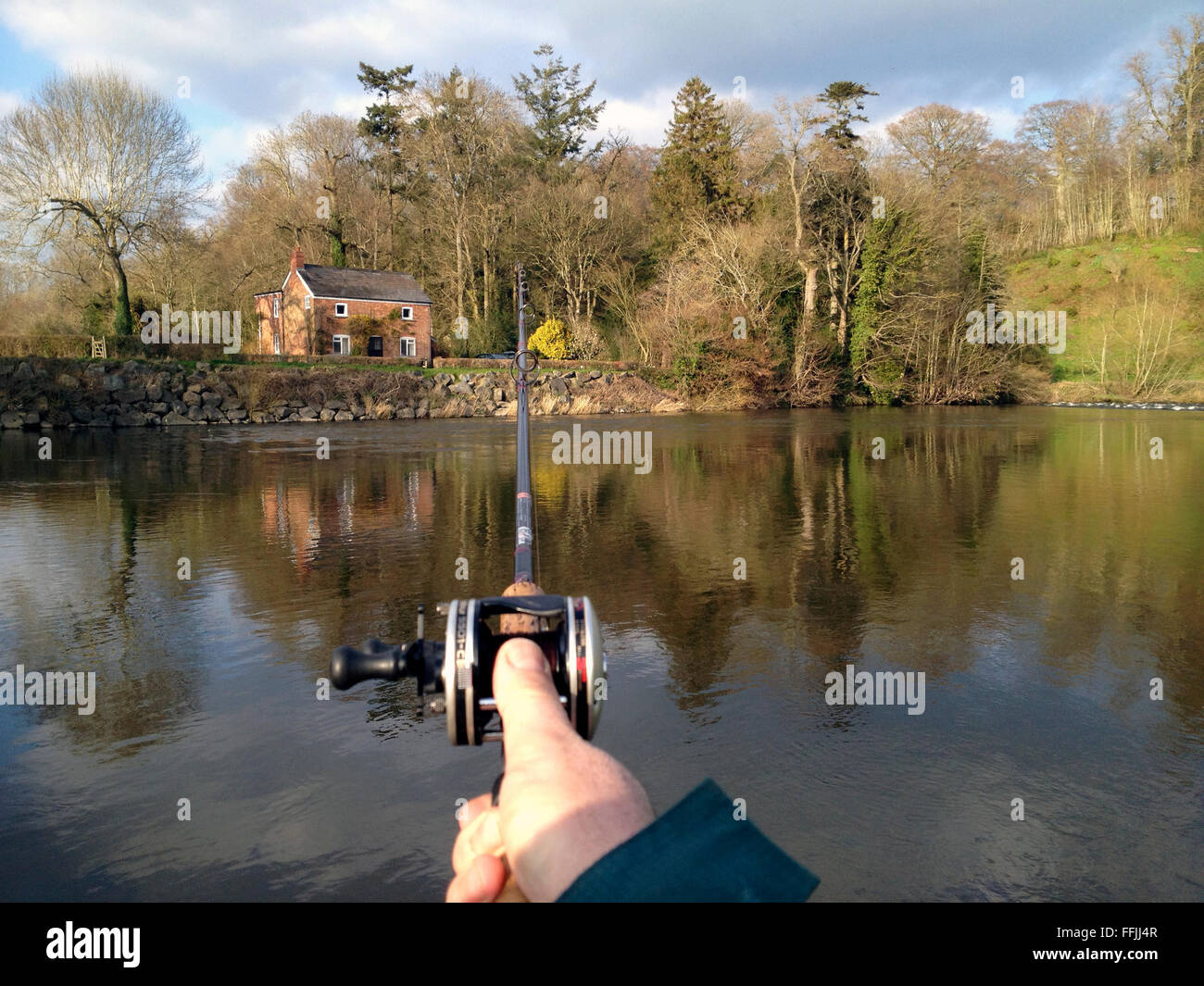River wye salmon fishing hires stock photography and images Alamy