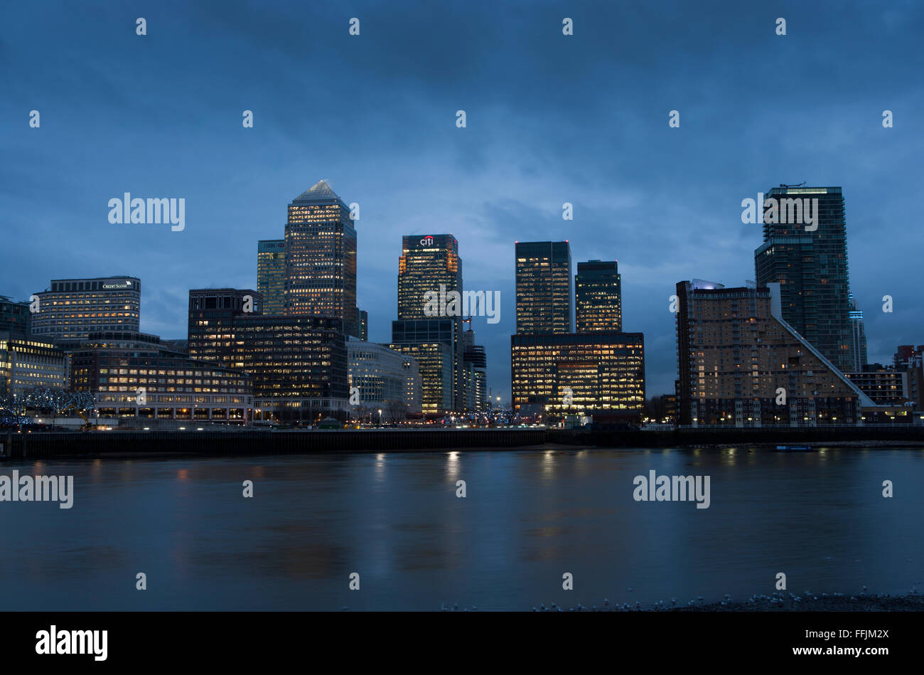 Canary Wharf financial Centre, London Stock Photo - Alamy