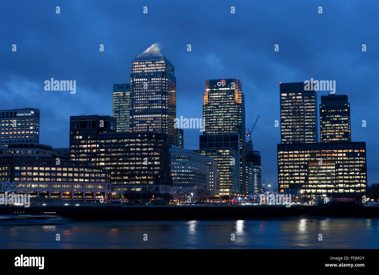 Canary Wharf financial Centre, London Stock Photo - Alamy