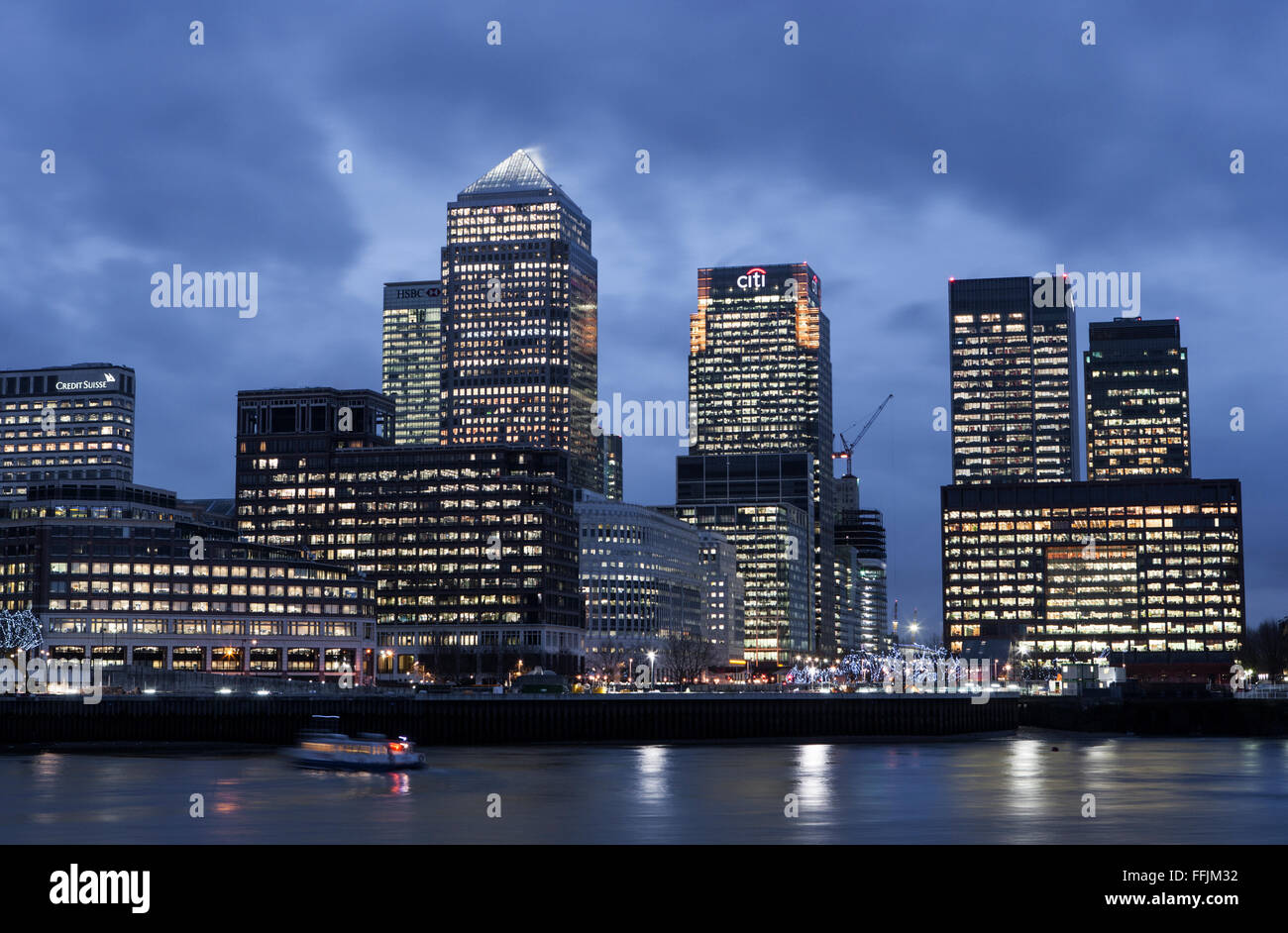 Canary Wharf financial Centre, London Stock Photo - Alamy