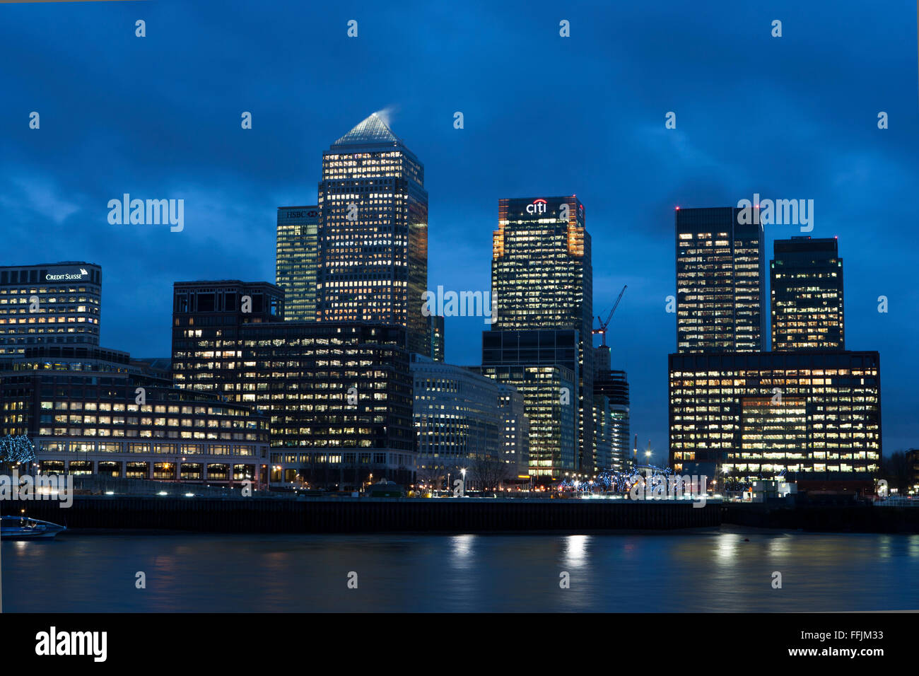 Canary Wharf financial Centre, London Stock Photo - Alamy