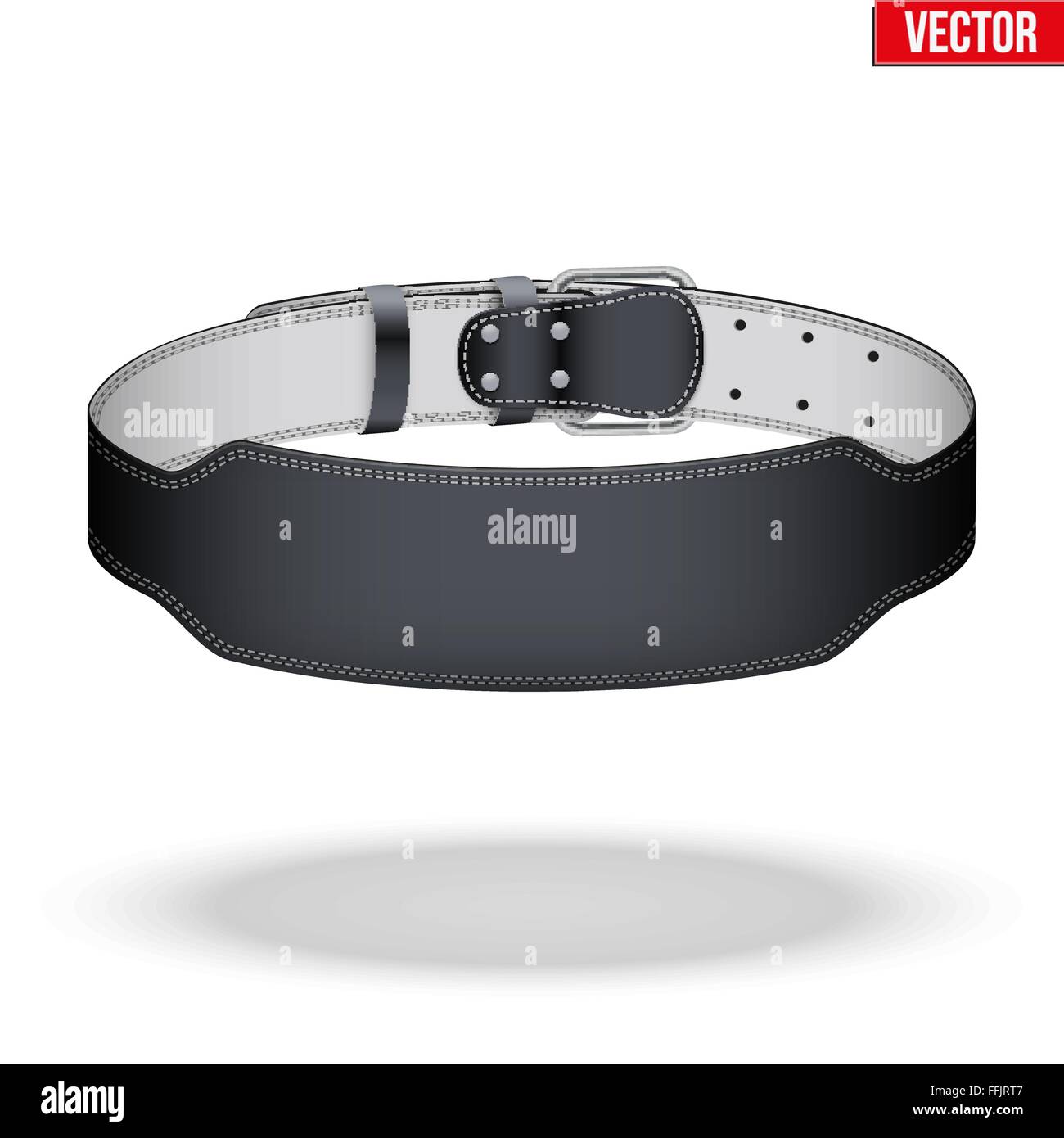 Mockup Weightlifting GYM Belt Stock Vector Image & Art Alamy
