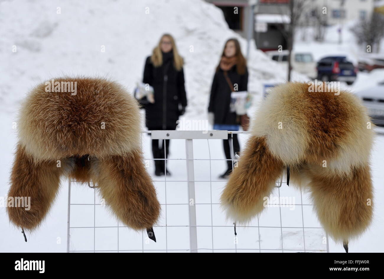 Norwegian fur hat Clearance