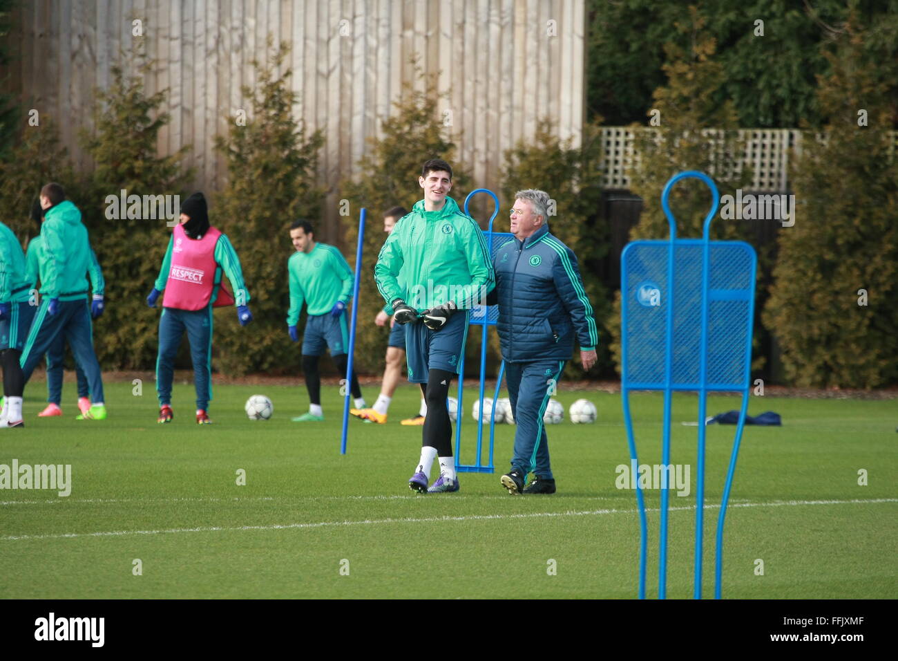 Chelsea football team train hi-res stock photography and images - Alamy