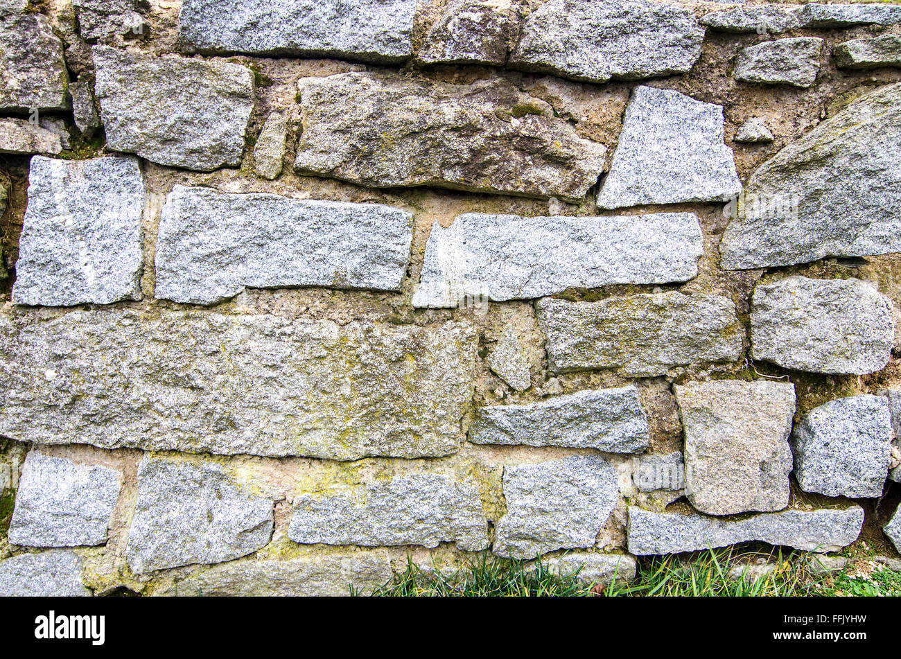Old stone wall for architecture and background Stock Photo - Alamy