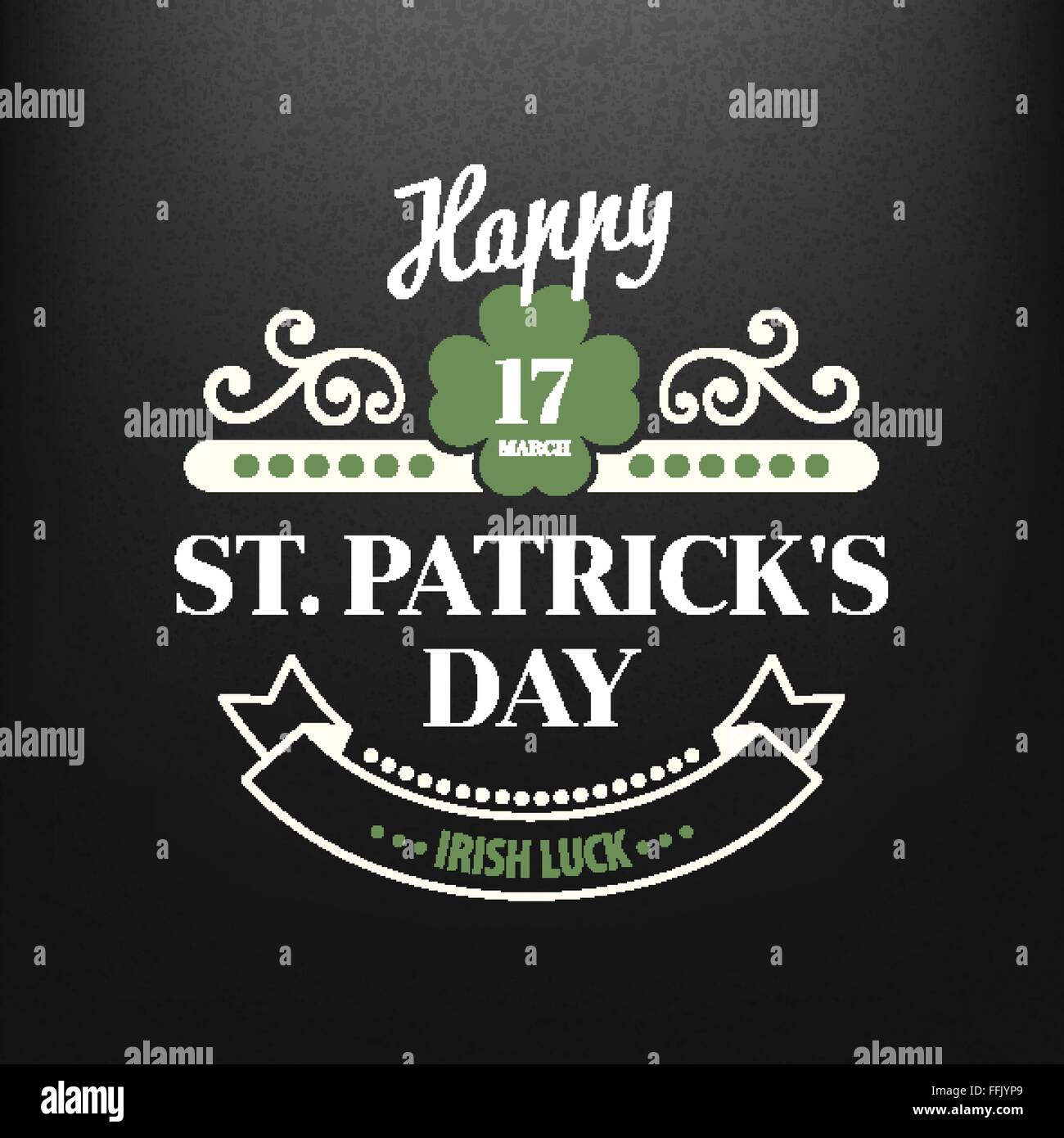 chalk board designs st patricks day