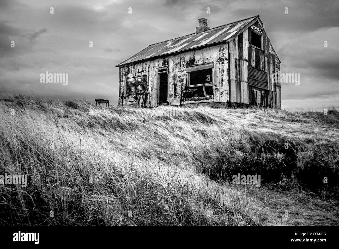 abandoned house Stock Photo