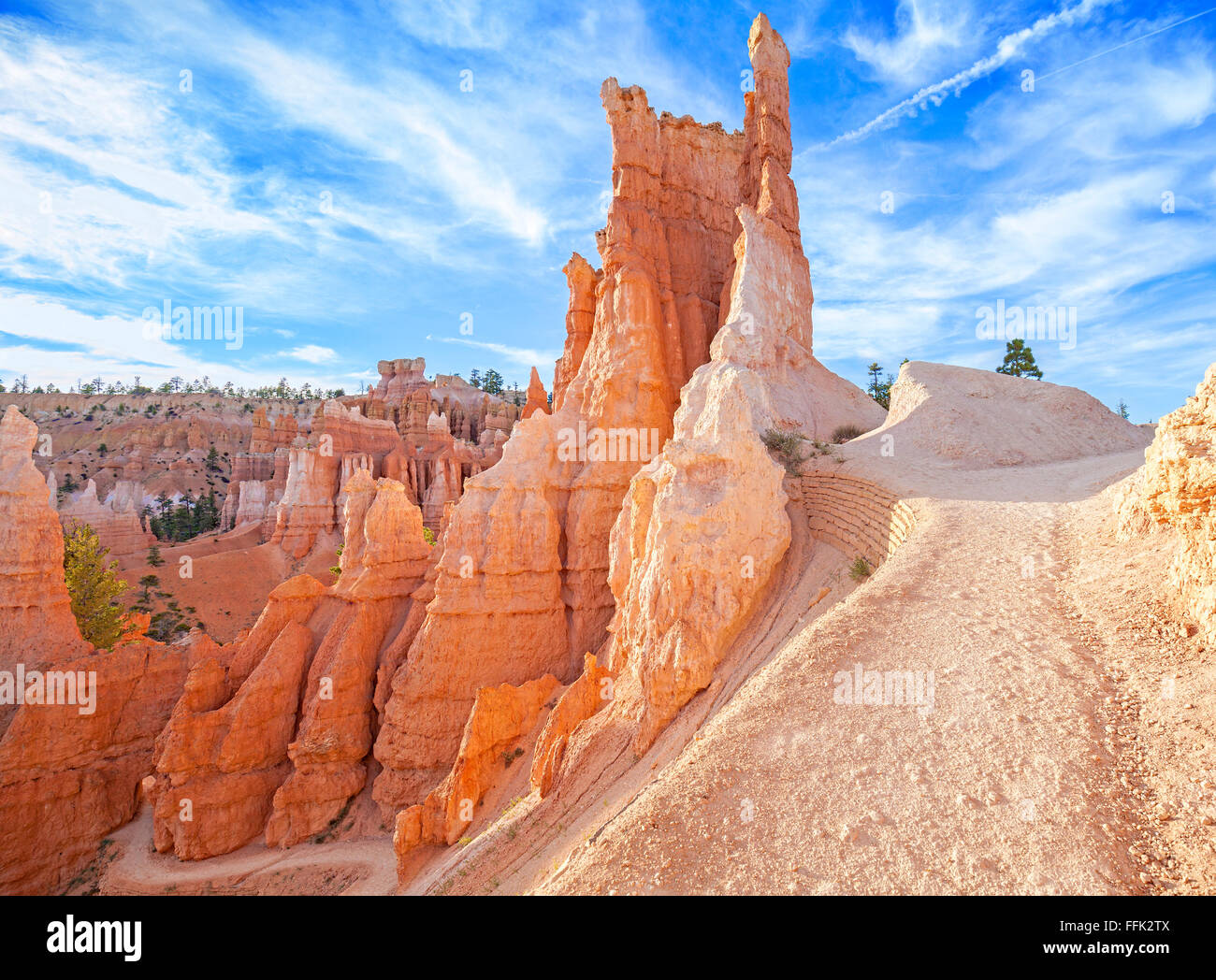 Rock formations in Bryce Canyon National Park, Utah, USA. Stock Photo