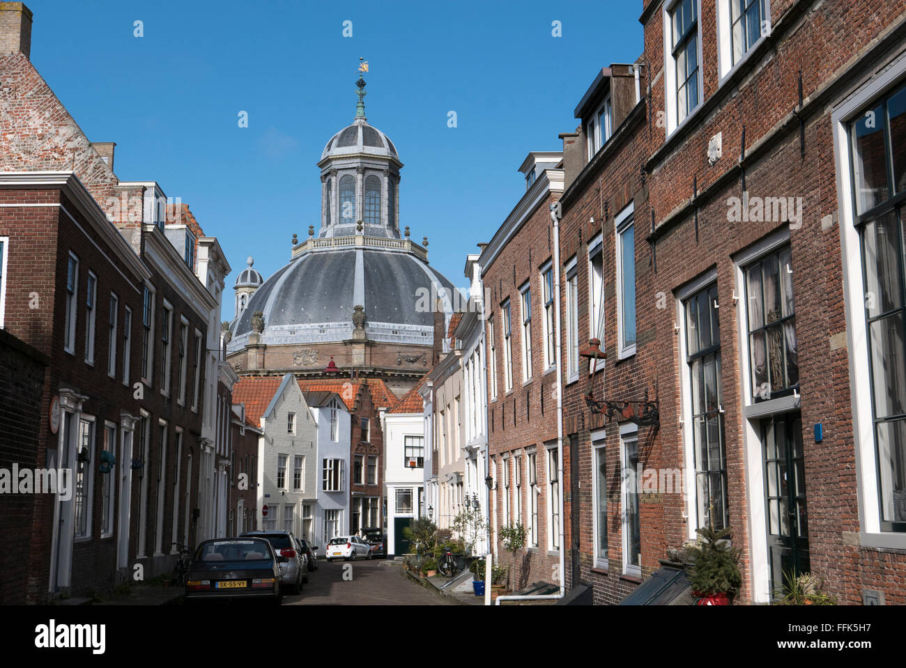 Oostkerk, Middelburg, Provinz Seeland, Niederlande | Oostkerk, Middelburg, North Sea Coast, Zeeland, Netherlands Stock Photo