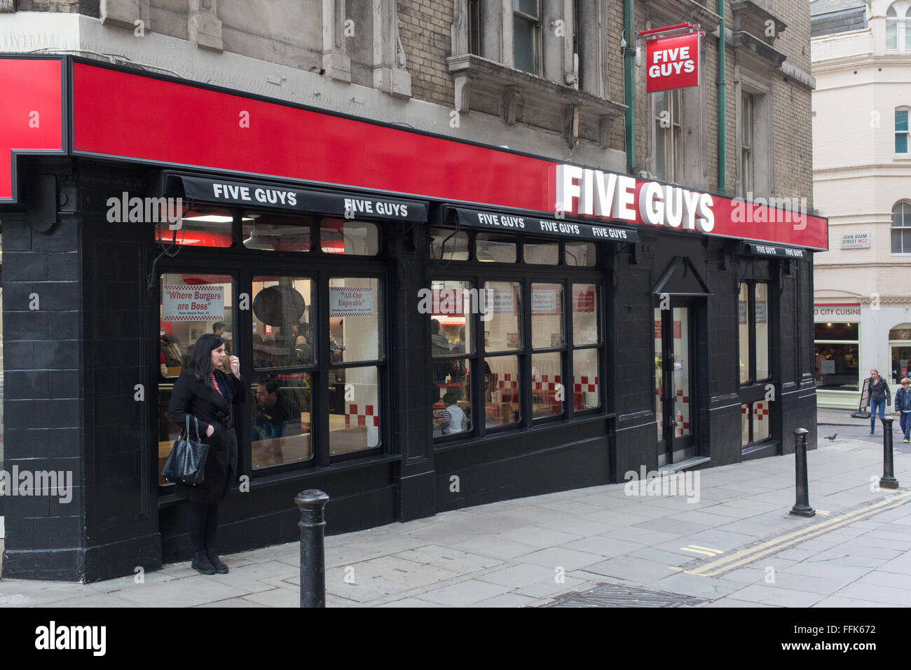 Five guys london hires stock photography and images Alamy