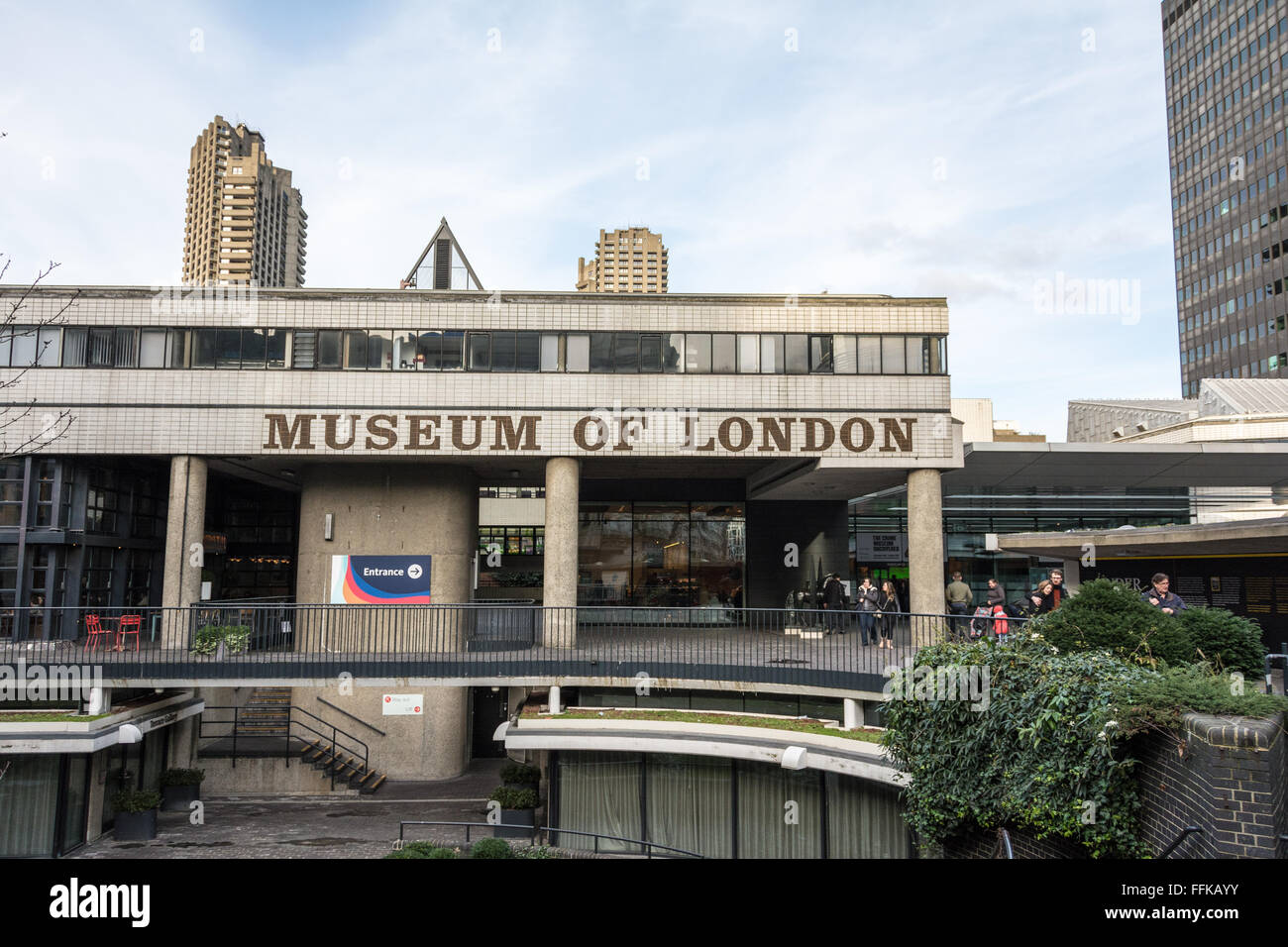 The Museum Of London, London Wall, Barbican, London EC2 Stock Photo - Alamy