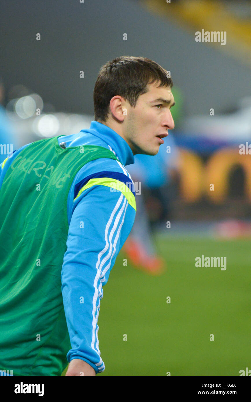 Stephanenko Stepanenko during the Euro 2016 qualifying soccer match between the ...