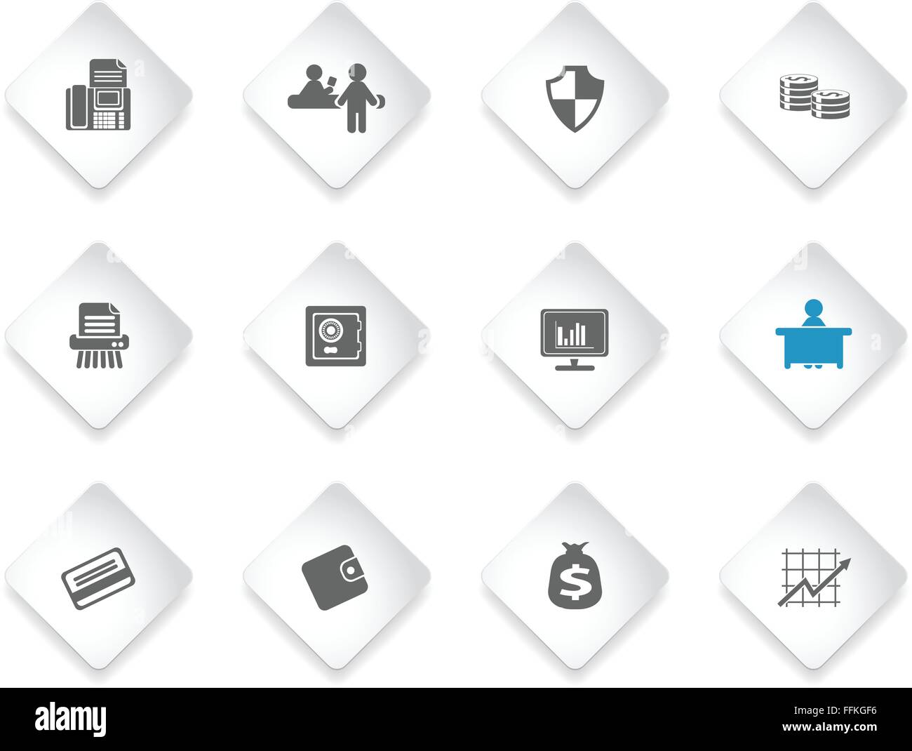 Finance Icons set Stock Vector Image & Art - Alamy