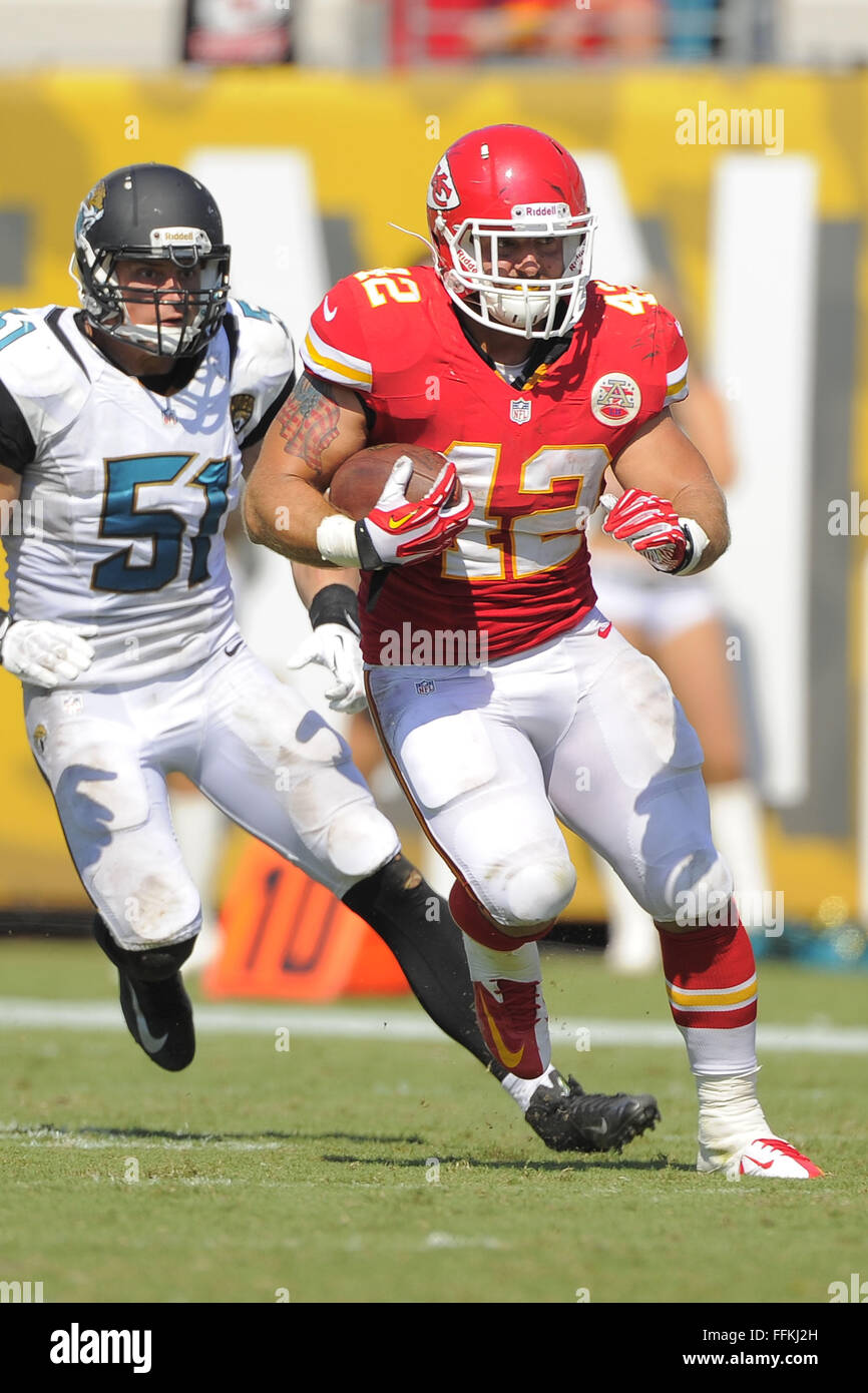 Jacksonville, FL, USA. 8th Sep, 2013. Kansas City Chiefs fullback ...