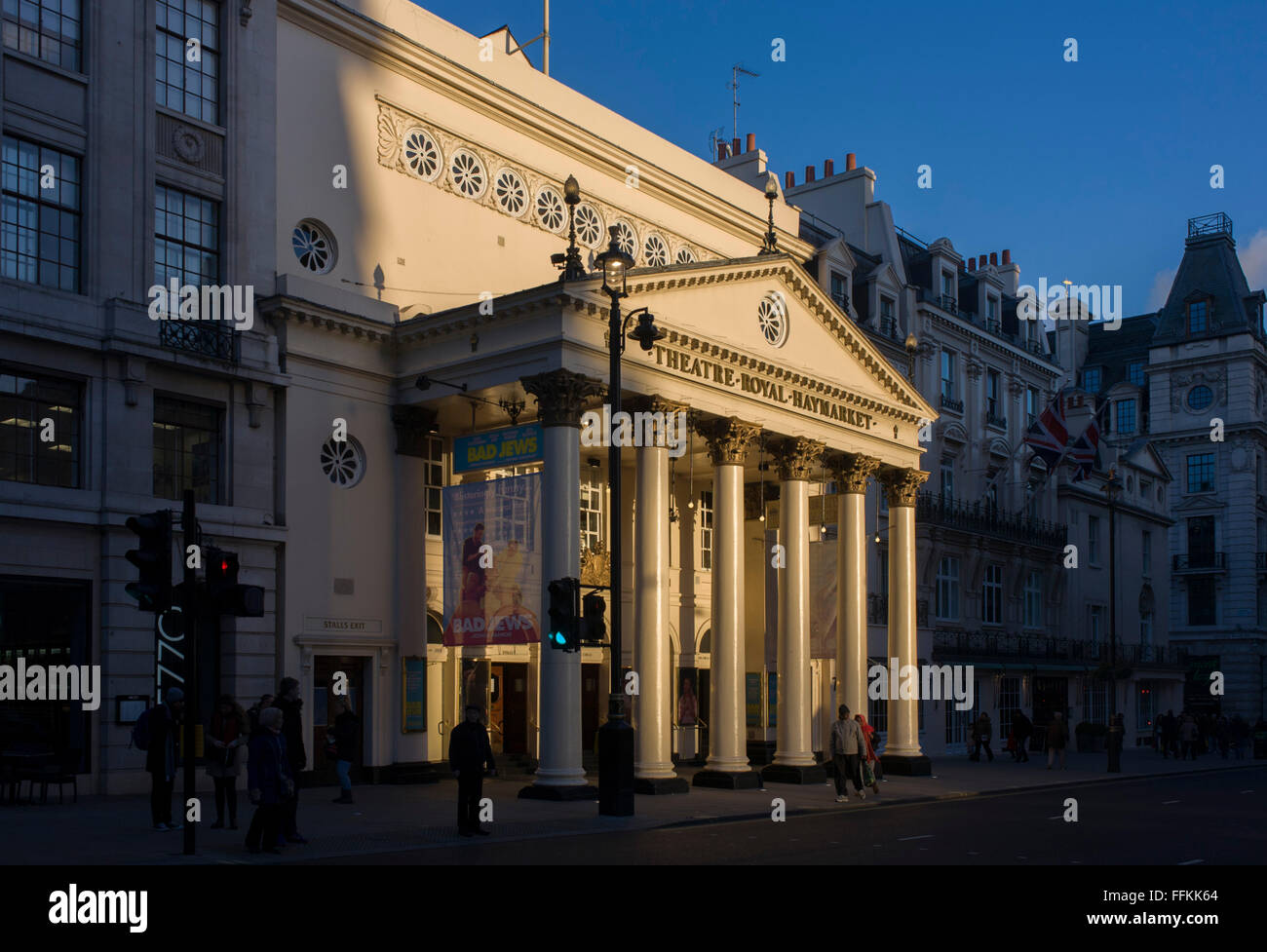 The theatre royal haymarket in london hi-res stock photography and ...