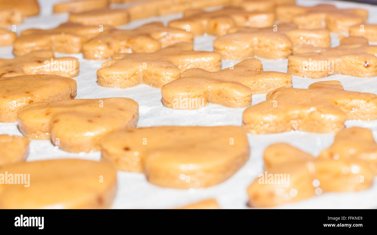 Cookies before baking Stock Photo Alamy