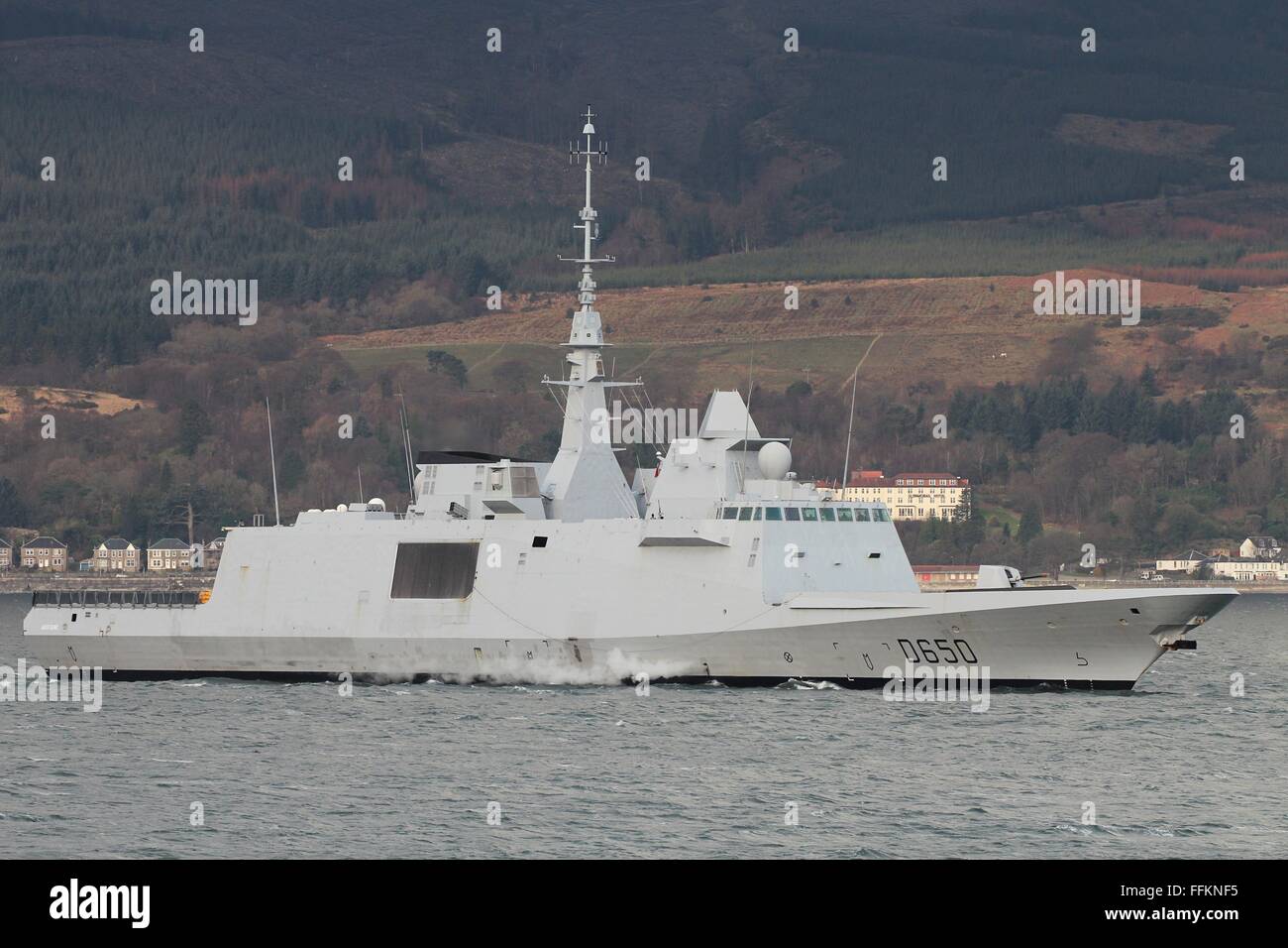 FS Aquitaine (D650), an Aquitaine-class destroyer of the French Navy ...