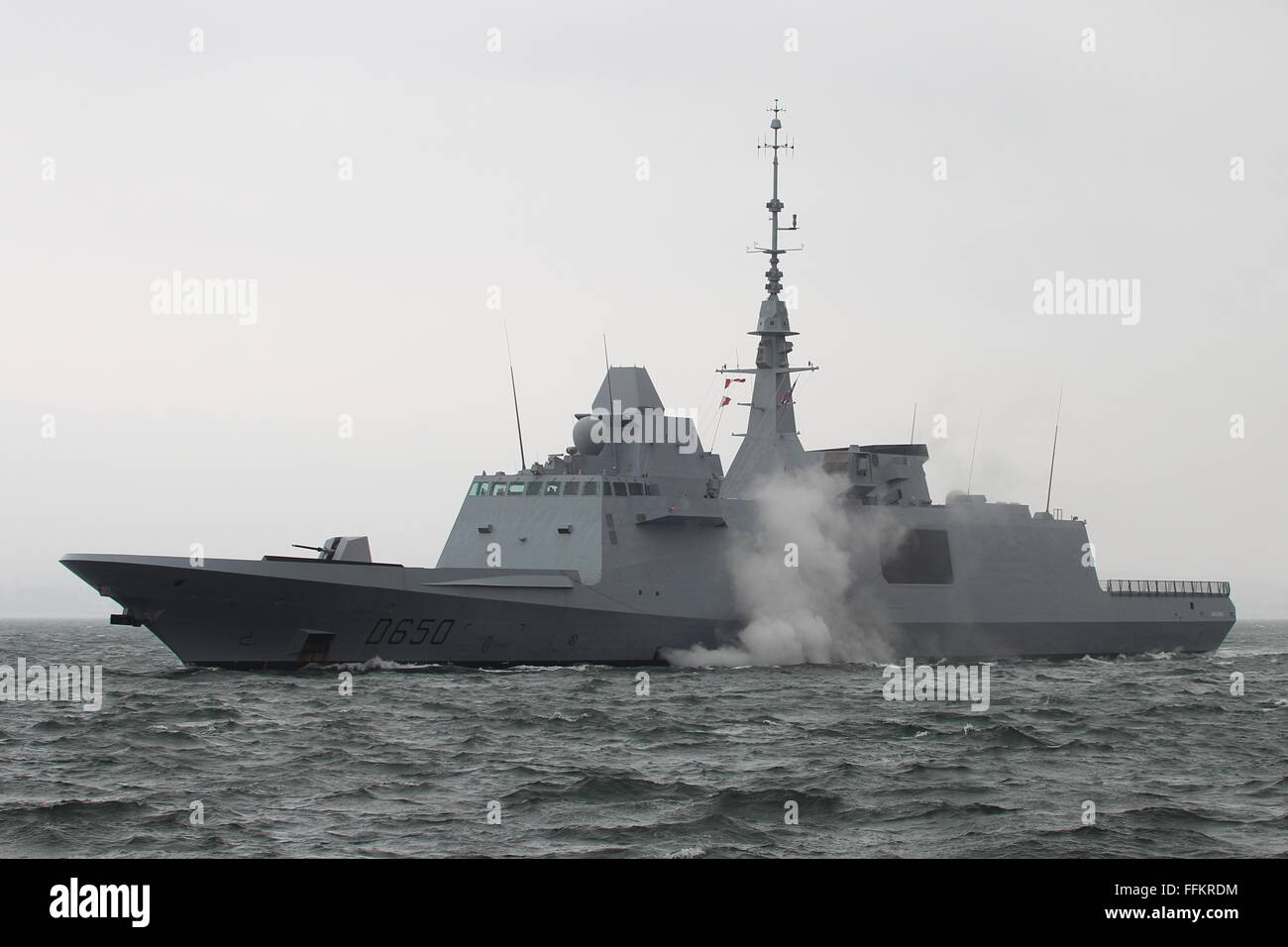 FS Aquitaine (D650), an Aquitaine-class destroyer of the French Navy ...