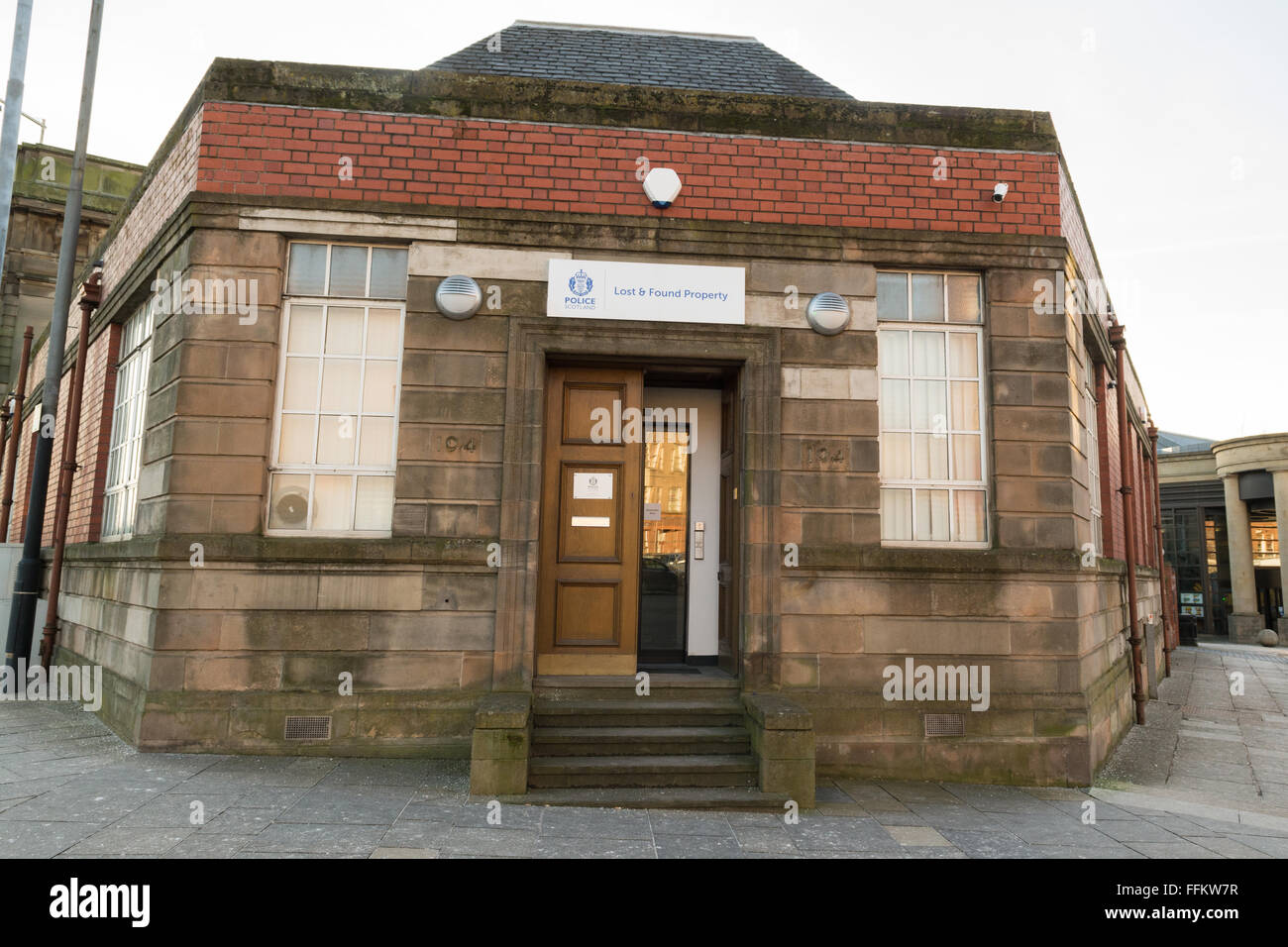 Previously the Glasgow City Mortuary, now the Lost and Found Property