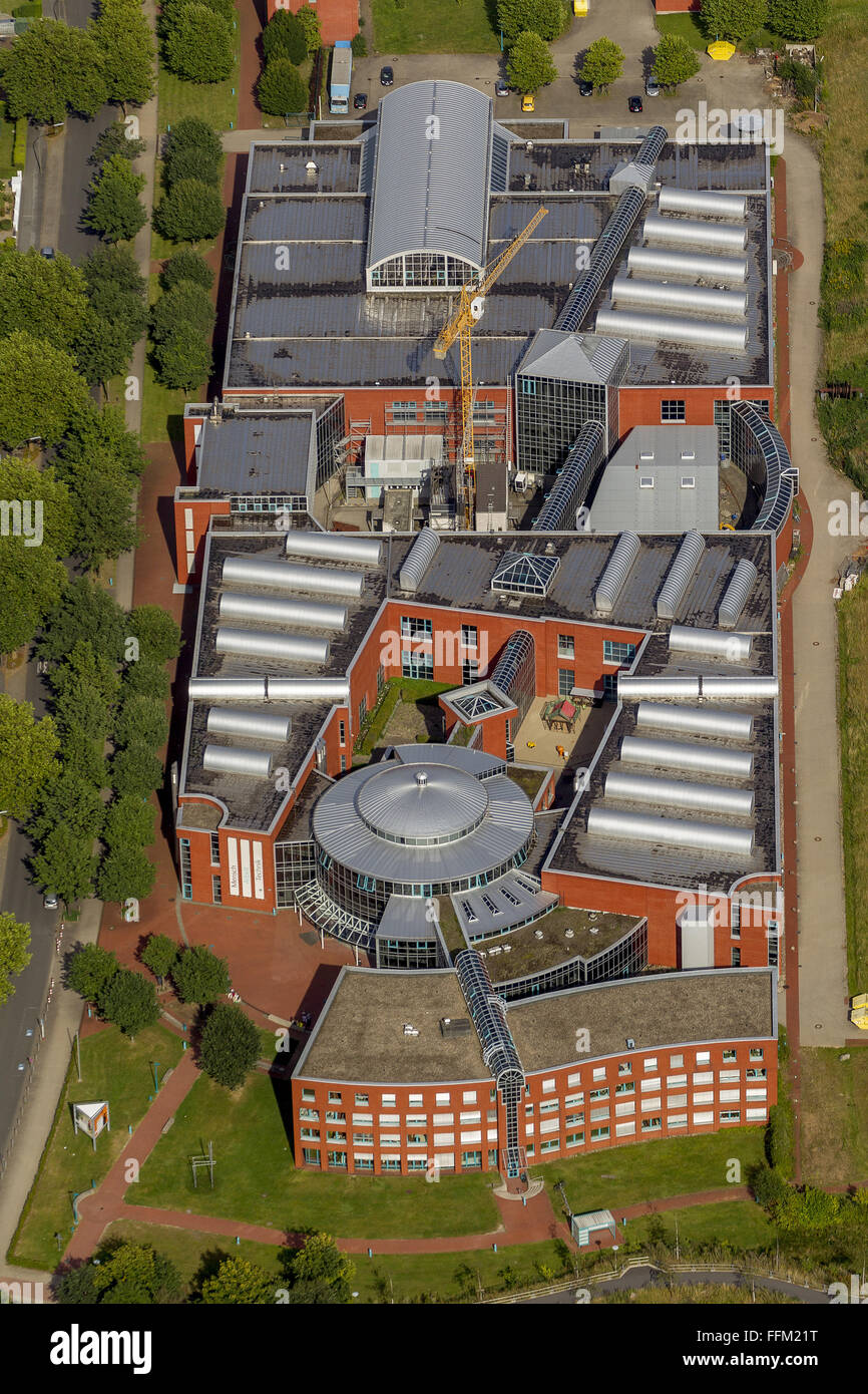 Aerial view, DASA German Arbeitsschutzausstellung Dorstfeld exhibition