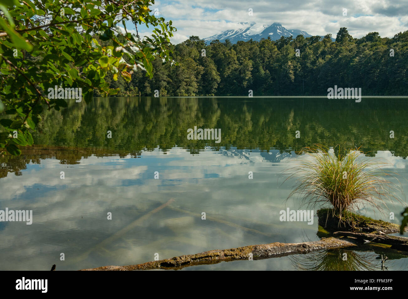Lake Rotokura, Tongariro NP, New Zealand Stock Photo