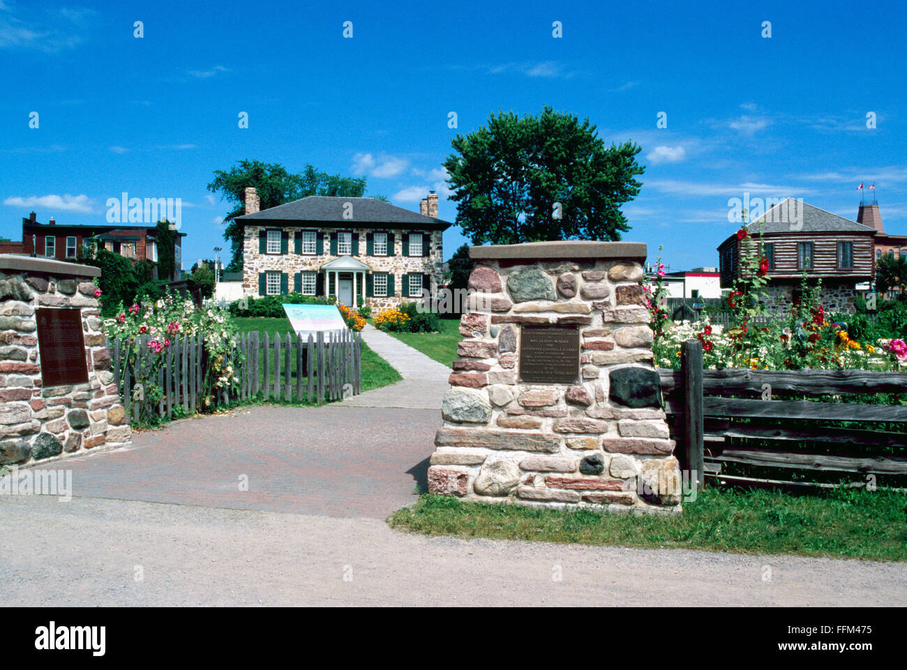 Sault ste marie national historic site ontario canada hires stock