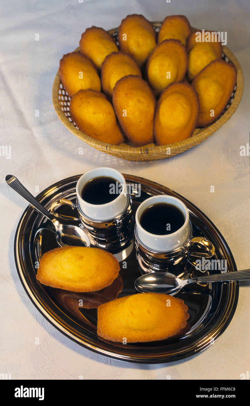 France, Meuse (55), Commercy, famous local madeleines pastries Stock