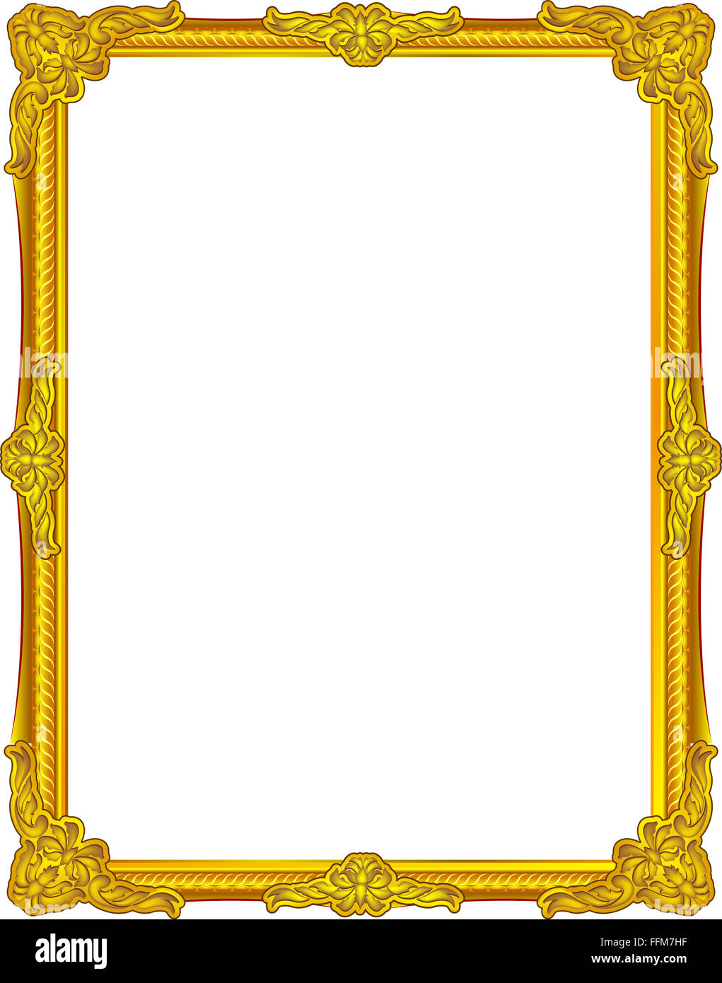 Gold best sale photo frames