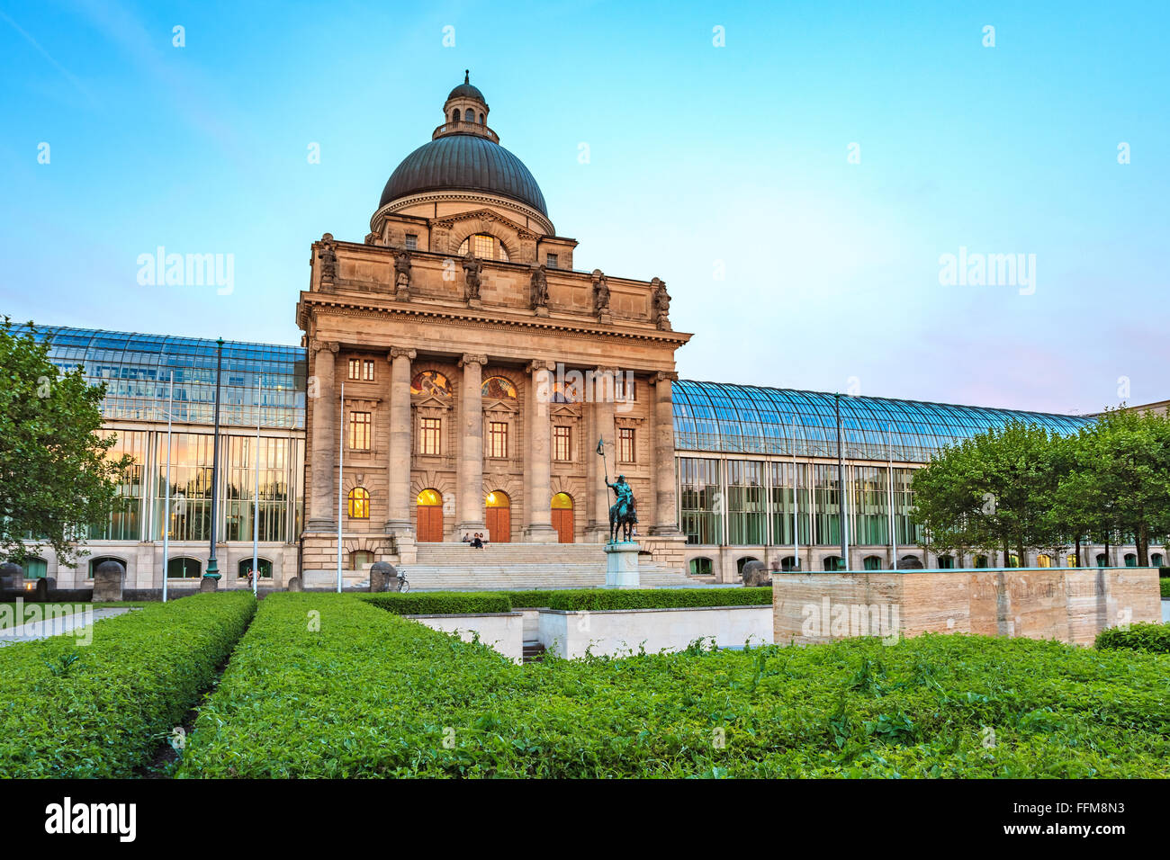 Bavaria State building - Munich - Germany Stock Photo