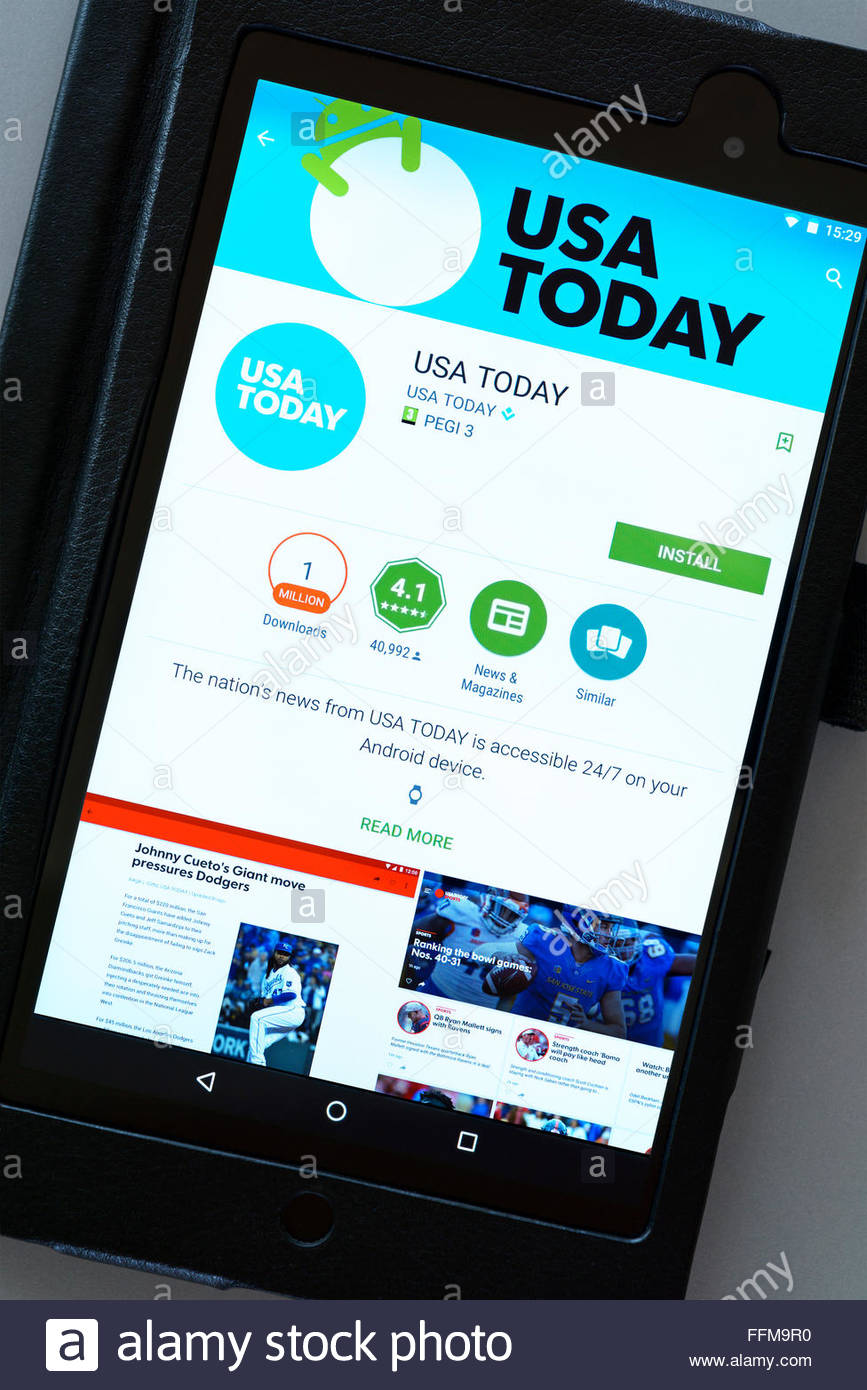 App android working today not Usa
