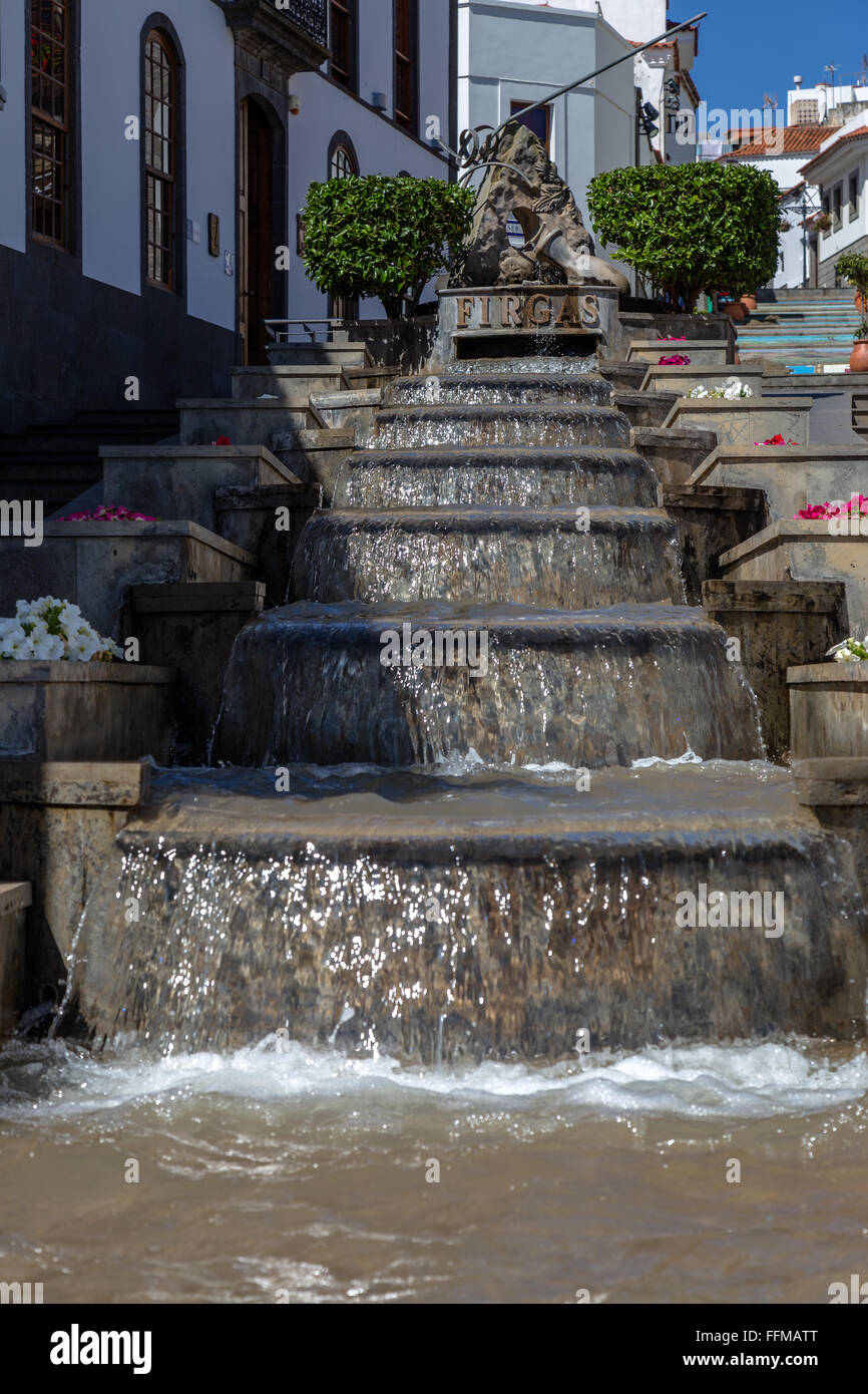 Firgas, Gran Canaria Stock Photo