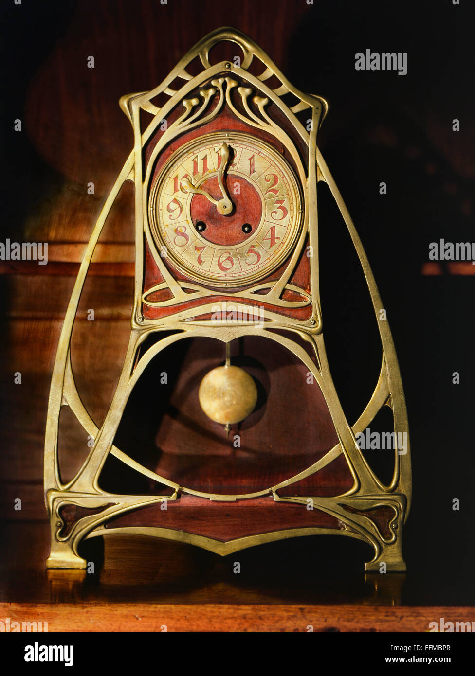 Pendulum clock circa 1900 hi-res stock photography and images - Alamy