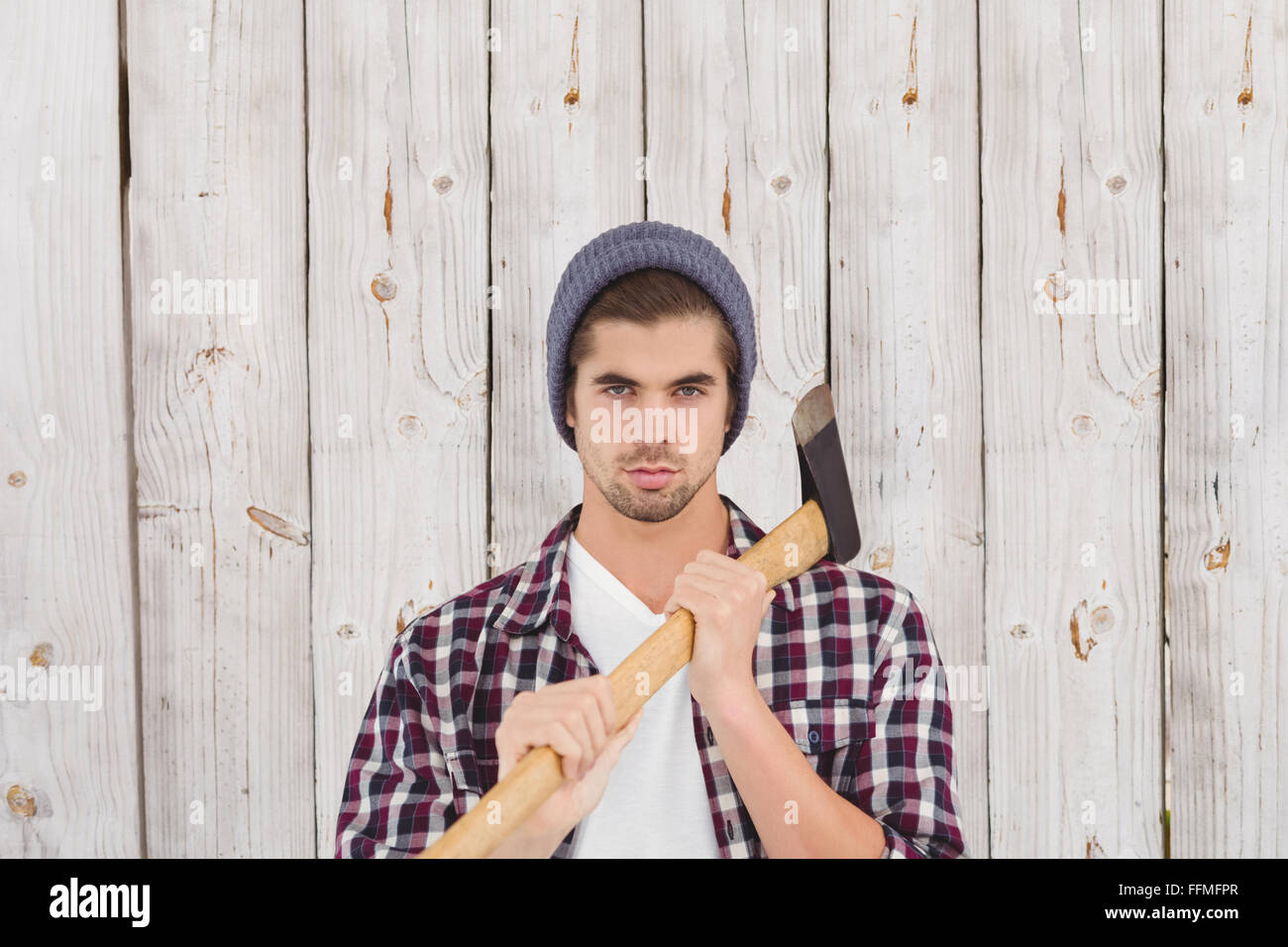 Axe on the shoulder hires stock photography and images Alamy